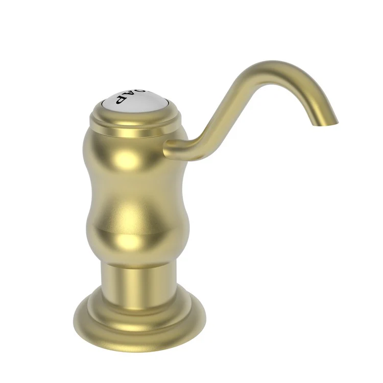 Soap Dispenser Chesterfield Midnight Chrome Deck Plastic Brass Pump Spout 8 Ounce Length 2-15/16 Inch - Frankwebs