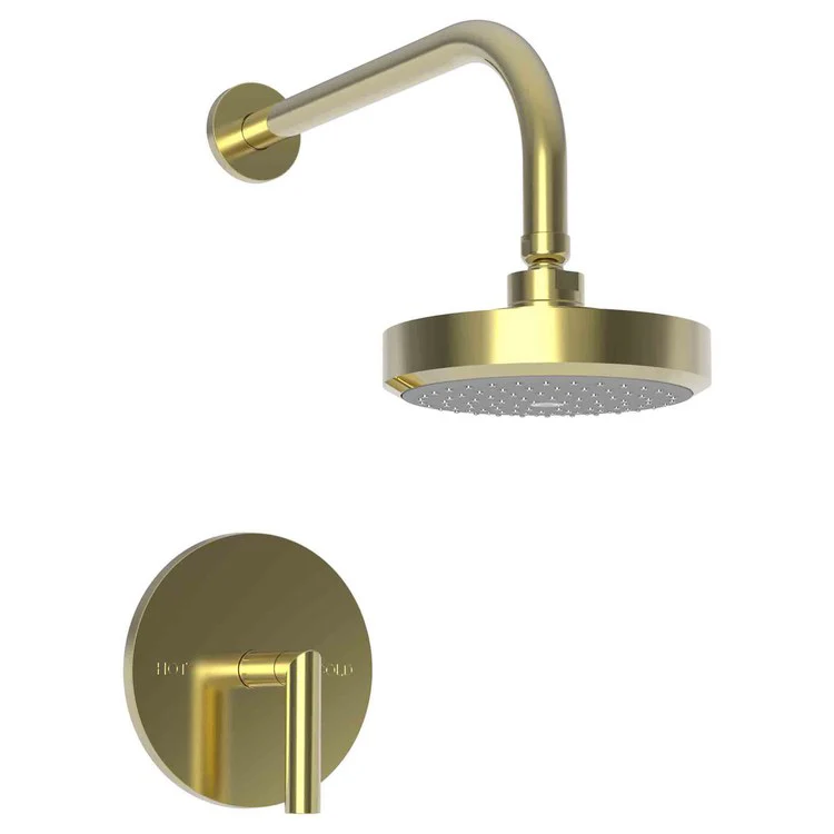Pavani Pressure Balance Shower Trim with Lever Handle - Satin Bronze PVD - Frankwebs