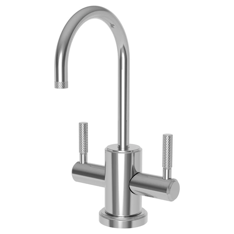 Water Dispenser Muncy Hot and Cold 2 Lever Gooseneck French Gold PVD - Frankwebs