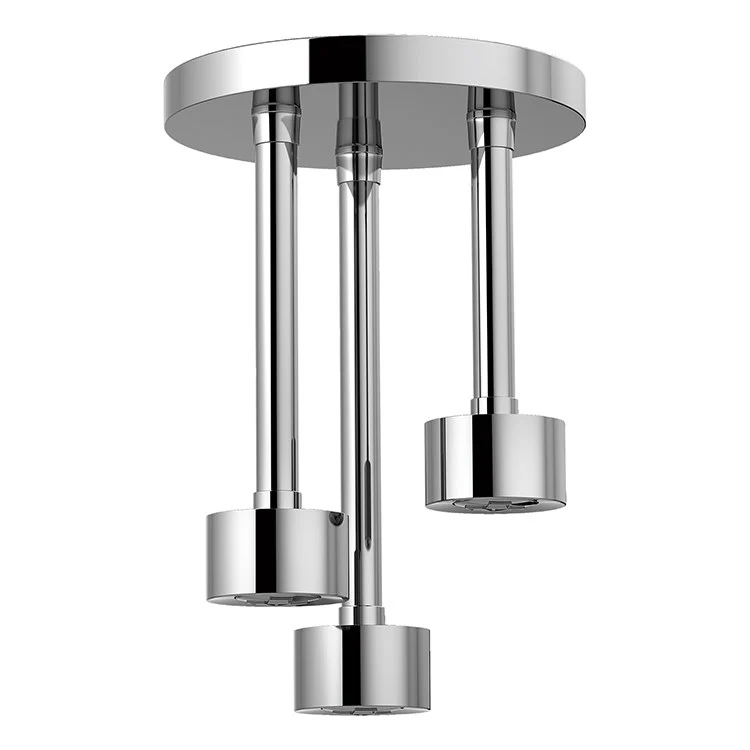 Litze H2OKinetic Single-Function Three-Head Pendant Raincan Shower Head - Frankwebs