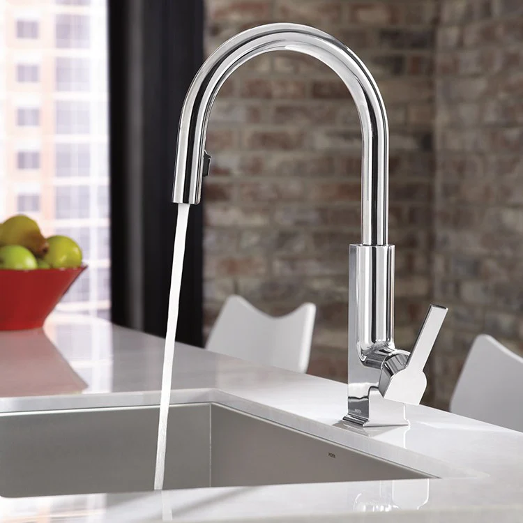STo Single Handle High-Arc Pull Down Kitchen Faucet - Frankwebs