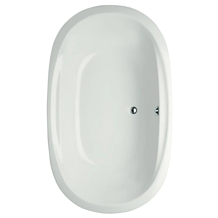 Soaking Tub Studio Collection Studio 66 x 44 Inch Drop-In Tub Only Side Center Bone Acrylic - Frankwebs