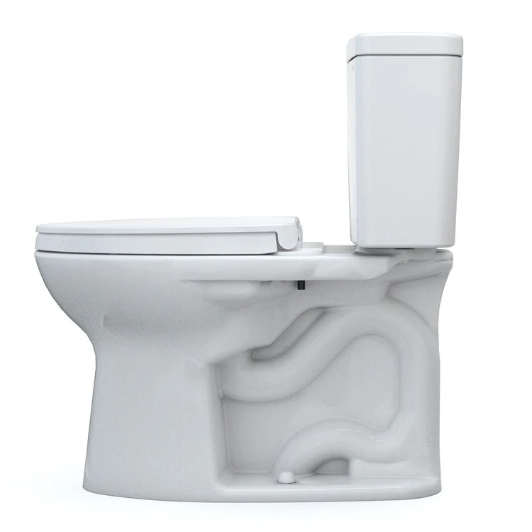 Toilet Drake 2 Piece Universal Height Cotton Elongated ADA - Frankwebs