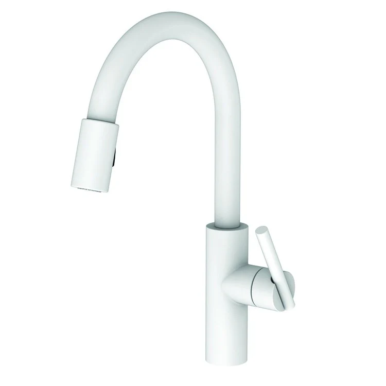 East Linear Single Handle Pull Down Kitchen Faucet - Frankwebs