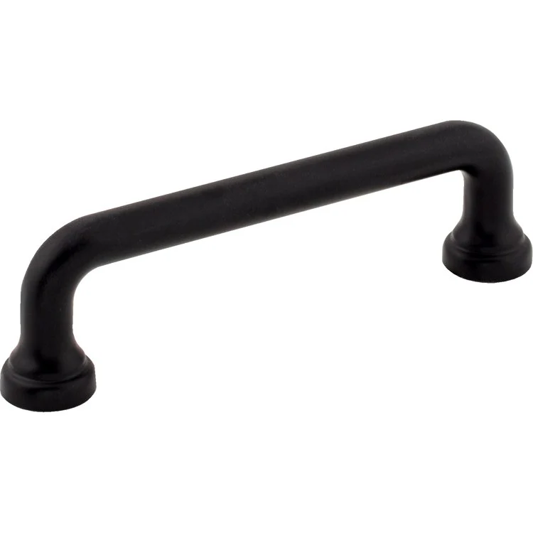 Drawer Pull Atlas Malin Matte Black Zinc Alloy 3-3/4 Inch 4-1/2 x 3/8 Inch - Frankwebs