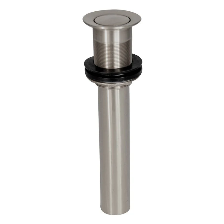 Pop-Up Drain 11 x 9 x 6 Inch Matte Black Brass for Sinks with 1-1/2 Inch Maximum Thickness - Frankwebs