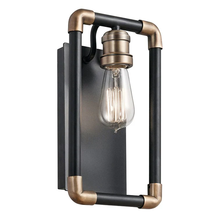 Imahn Single-Light Bathroom Wall Sconce - Frankwebs