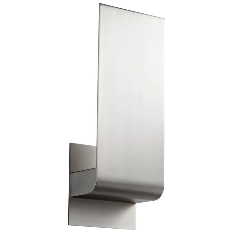 Halo Single-Light Small Wall Sconce - Satin Nickel - Frankwebs