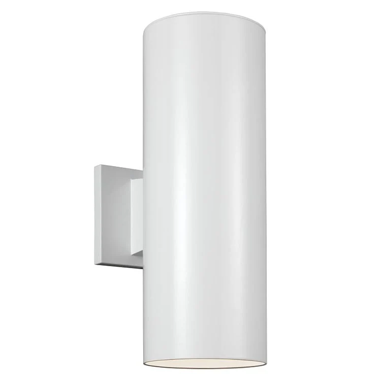 Outdoor Cylinders Single-Light LED Small Wall Sconce - Frankwebs