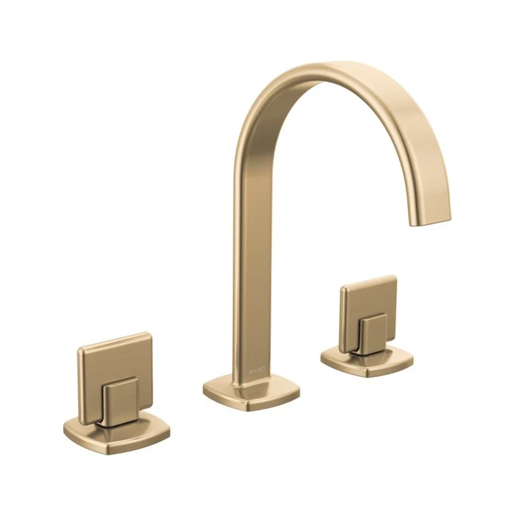 Lavatory Faucet Allaria Widespread 6-16 Inch Spread Less Handle ADA WaterSense Matte Black 1.2 Gallons per Minute Arc - Frankwebs