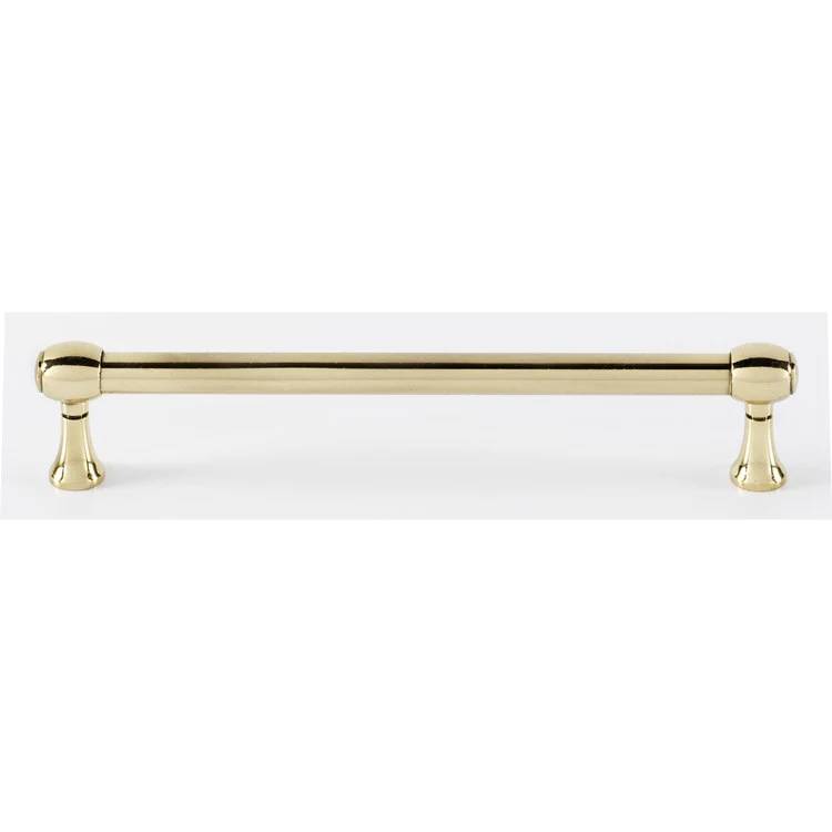 Pull Royale Polished Brass 6 Inch 6-3/4 Inch 1-1/4 Inch - Frankwebs