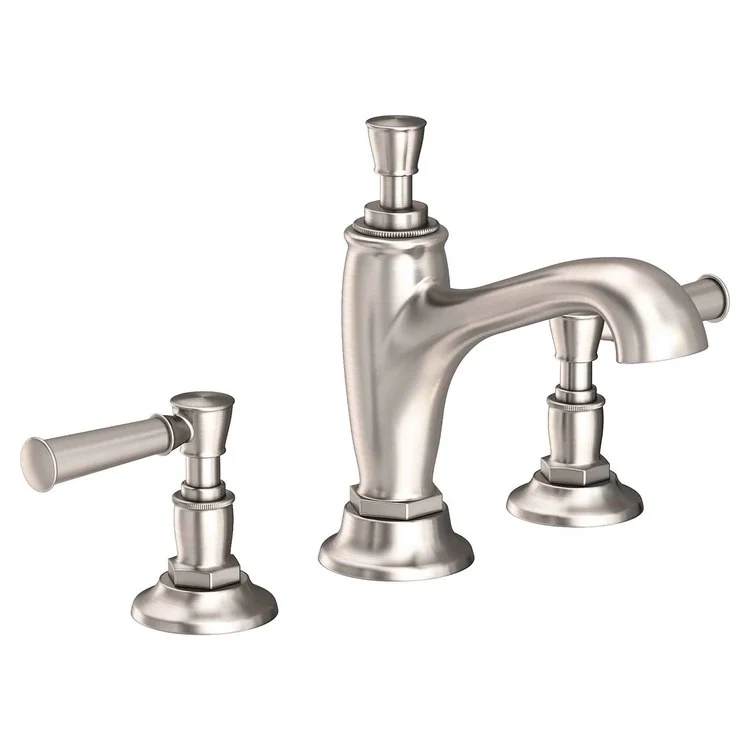 Lavatory Faucet Vander Widespread 8 to 20 Inch Spread 2 Lever ADA French Gold PVD 1.2 Gallons per Minute Brass Spout Height 4-1/2 Inch - Frankwebs