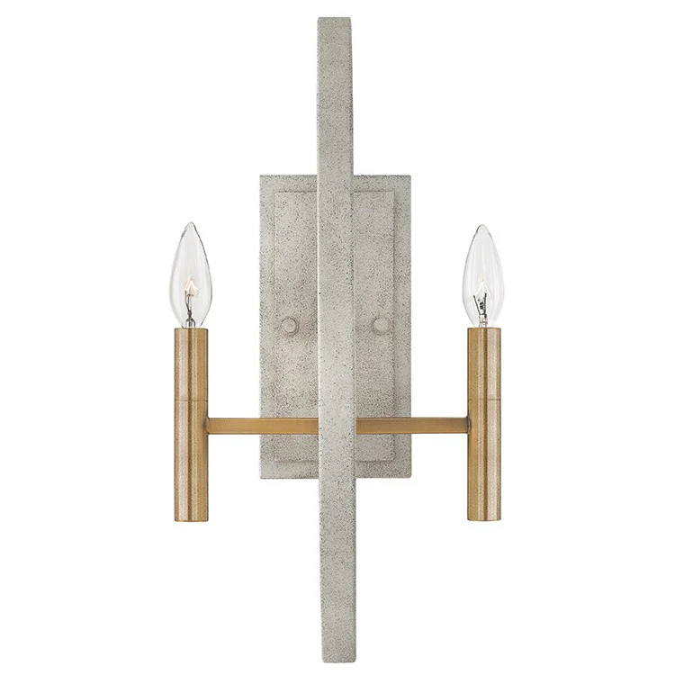 Euclid Two-Light Wall Sconce - Frankwebs