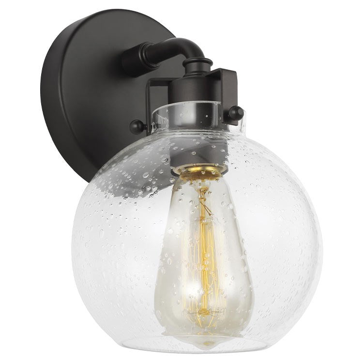 Clara Single-Light Bathroom Wall Sconce - Frankwebs