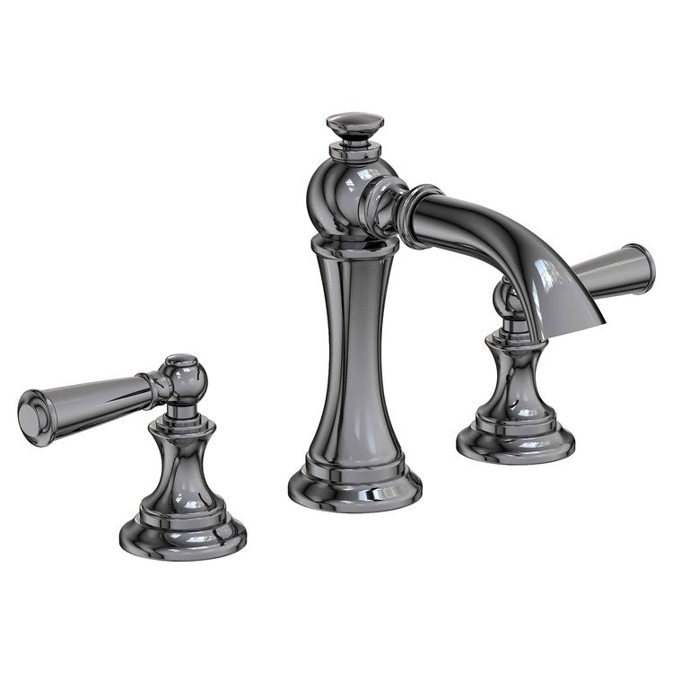 Lavatory Faucet Sutton Widespread 8 to 20 Inch Spread 2 Lever ADA White 1.2 Gallons per Minute Brass Spout Height 4-1/8 Inch - Frankwebs