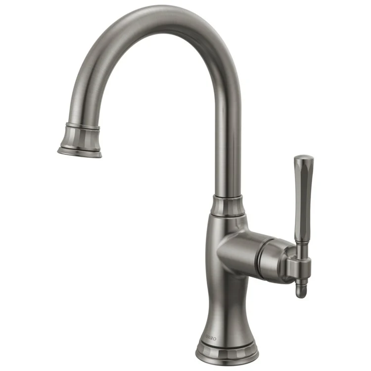Bar Faucet Tulham 1 Lever ADA Matte Black/Brilliance Black Onyx 1.8 Gallons per Minute - Frankwebs