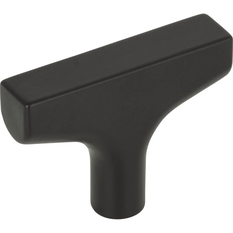 Knob Grace Riverside Flat Black Zinc Alloy 2 x 4/9 x 1-3/8 Inch 1-3/8 Inch - Frankwebs