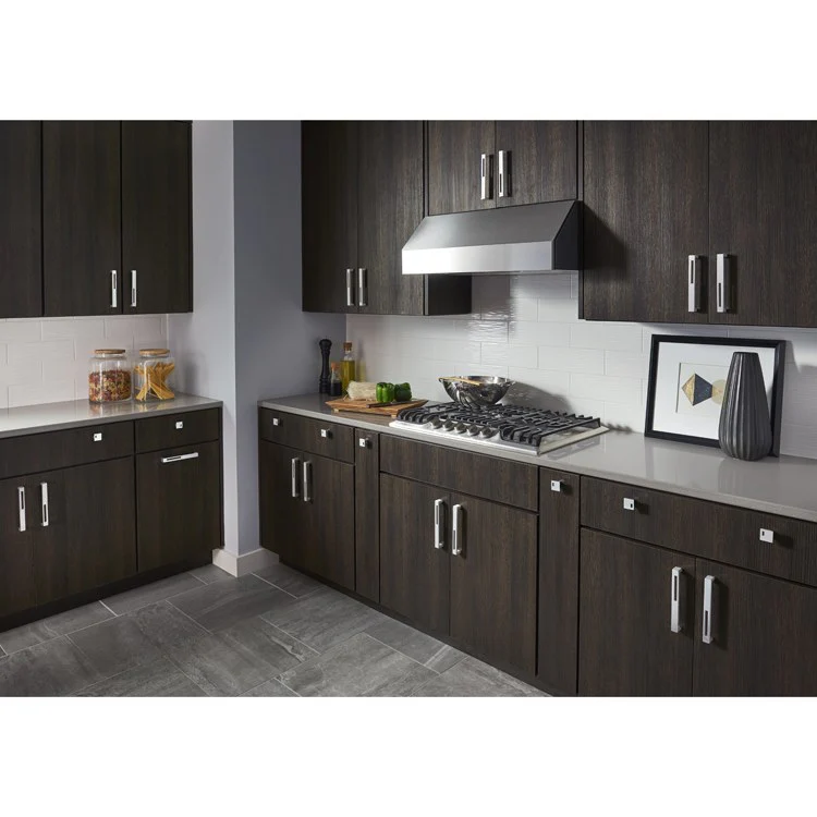 Pull Sanctuary II Modern Metro Slot Brushed Satin Nickel Zinc Alloy 7 Inch - Frankwebs