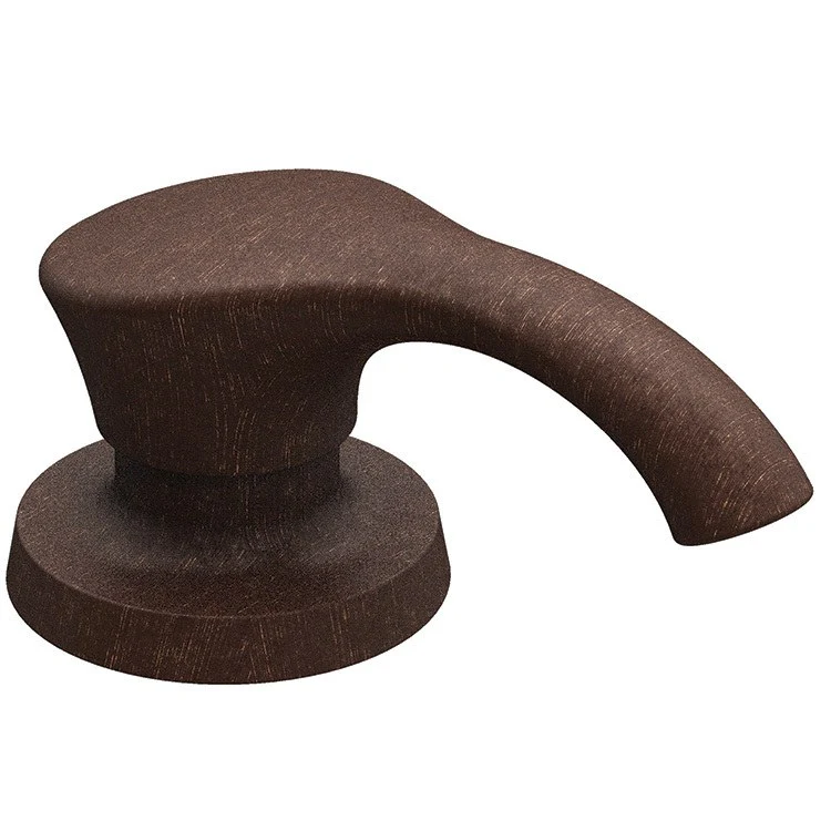 Soap Dispenser Vespera Aged Brass Deck Mount Brass Pump - Frankwebs