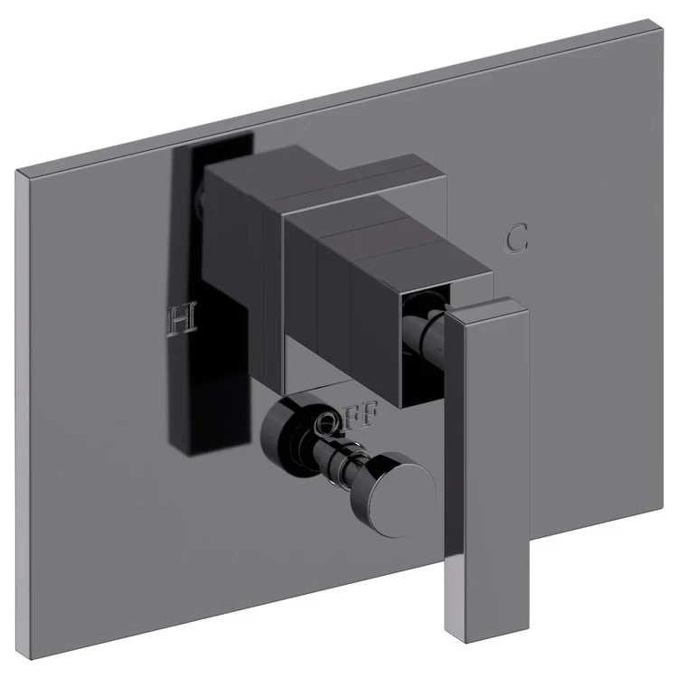 Secant Pressure Balance Tub/Shower Valve Trim Only with Lever Handle - English Bronze - Frankwebs