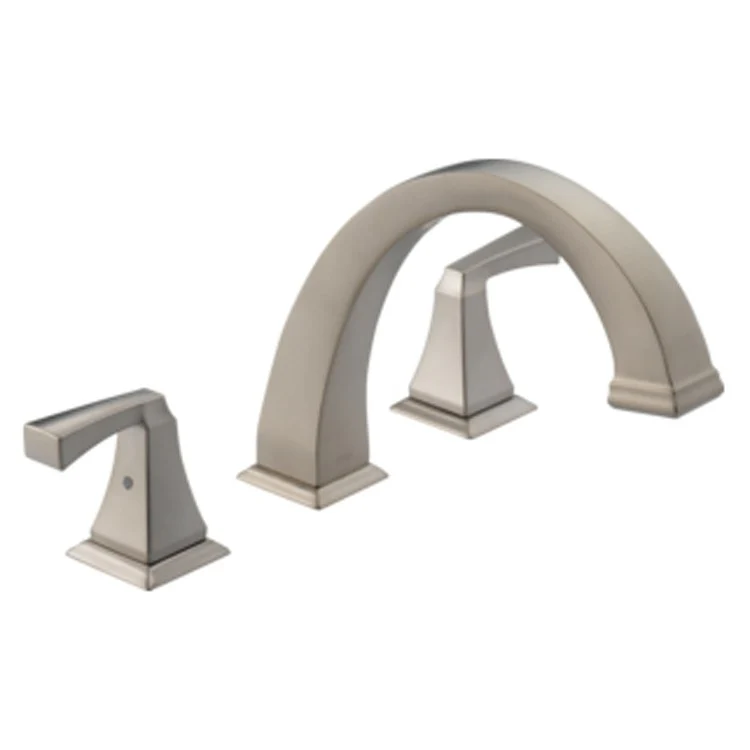 Dryden Two Handle 3-Hole Roman Tub Faucet - Frankwebs