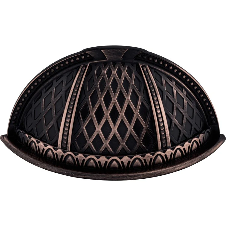 Pull Trevi Cup for Decorative Hardware German Bronze Zinc Alloy 2-1/2 Inch - Frankwebs