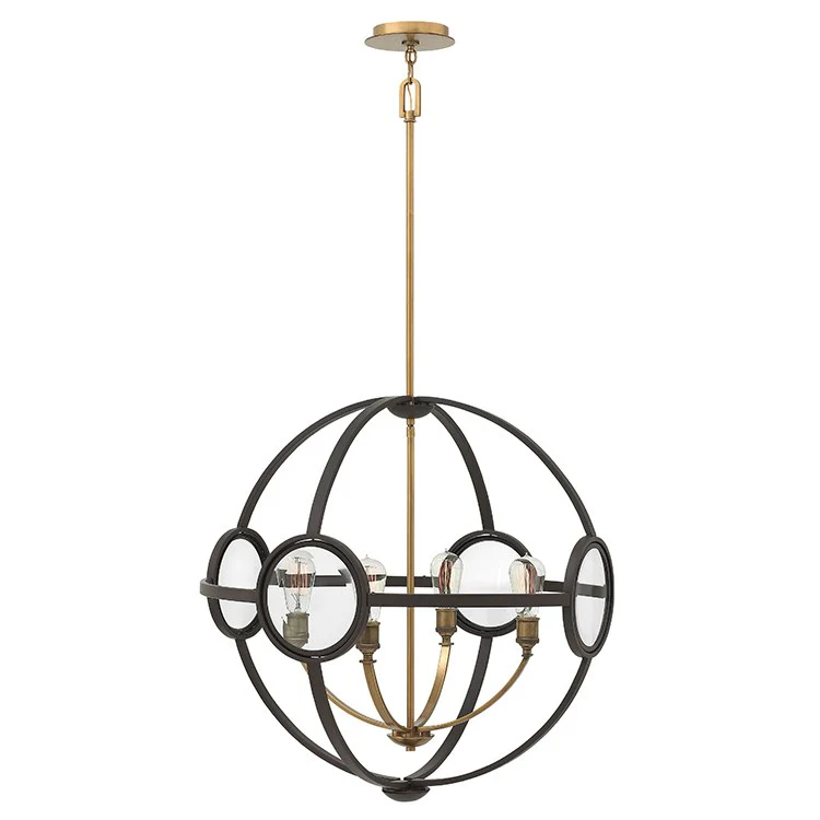 Fulham Four-Light Single-Tier Pendant - Frankwebs