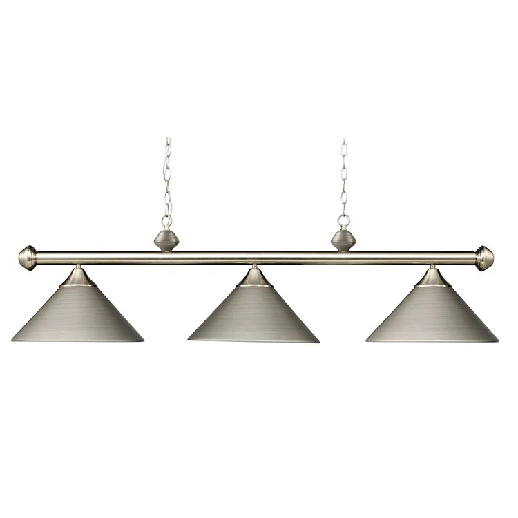 Casual Traditions Three-Light Billiard Chandelier - Frankwebs