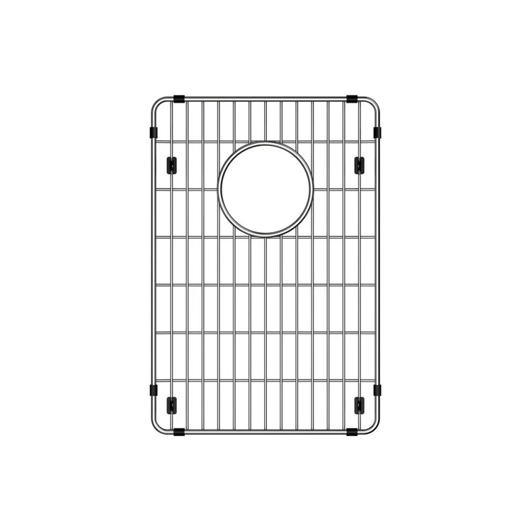 Sink Grid Crosstown Bottom Grid 10.5 x 15.5 Inch Polished Stainless Steel - Frankwebs