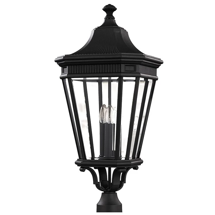 Cotswold Lane Three-Light Outdoor Post Lantern - Frankwebs