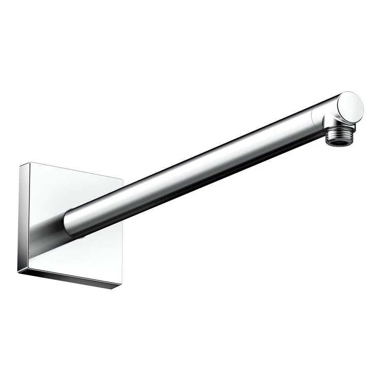 Shower Arm ShowerSolutions with Square Flange Chrome 15 Inch 1/2