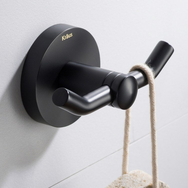 Elie Bathroom Double Robe and Towel Hook - Frankwebs