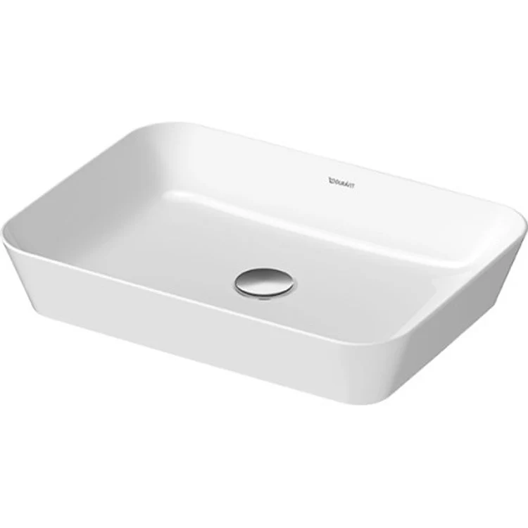 Lavatory Sink Cape Cod Above Counter Less Overflow 21-5/8 x 15-3/4 Inch Rectangle White - Frankwebs
