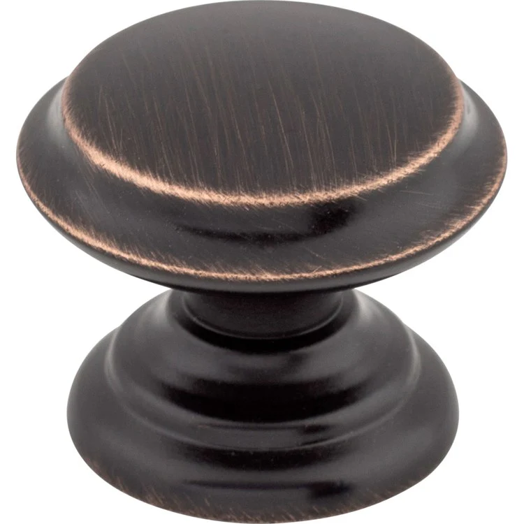 Knob Dakota Flat Top Round Honey Bronze Zinc Alloy 1-3/8 x 1-3/8 x 1-1/8 Inch 1-1/8 Inch - Frankwebs