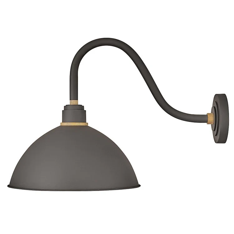 Foundry Single-Light Large Outdoor Wall Sconce - Frankwebs