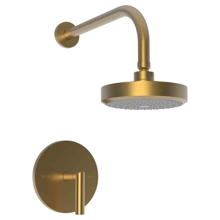 Pavani Pressure Balance Shower Trim with Lever Handle - Satin Bronze PVD - Frankwebs