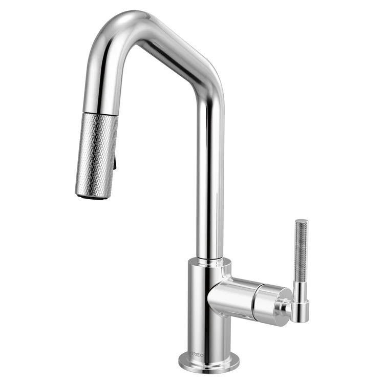 Prep Faucet Litze 1 Knurled Handle ADA Matte Black/Brilliance Luxe Gold Pull Down Dual Function Angle 360 DEG Swivel 1.8 Gallons per Minute - Frankwebs
