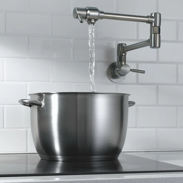 Euro Two-Handle Wall-Mount Pot Filler - Frankwebs