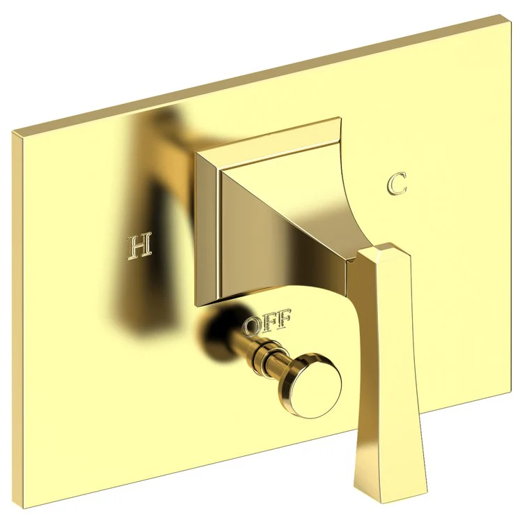 Joffrey Pressure Balance Tub/Shower Valve Trim Only with Lever Handle - Flat Black - Frankwebs