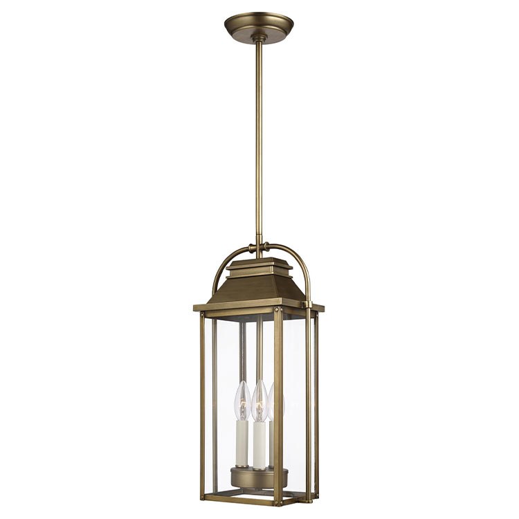 Wellsworth Three-Light Outdoor Pendant Lantern - Frankwebs