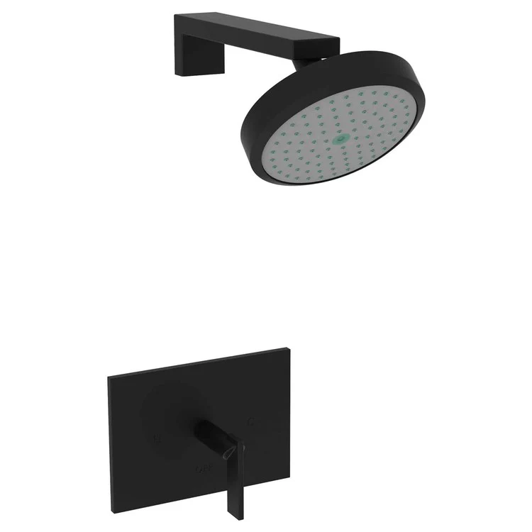 Metro Pressure Balance Shower Trim with Lever Handle - Antique Copper - Frankwebs