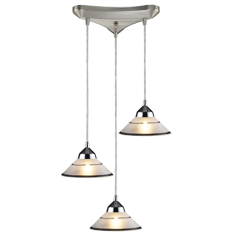 Refraction Three-Light Pendant - Frankwebs