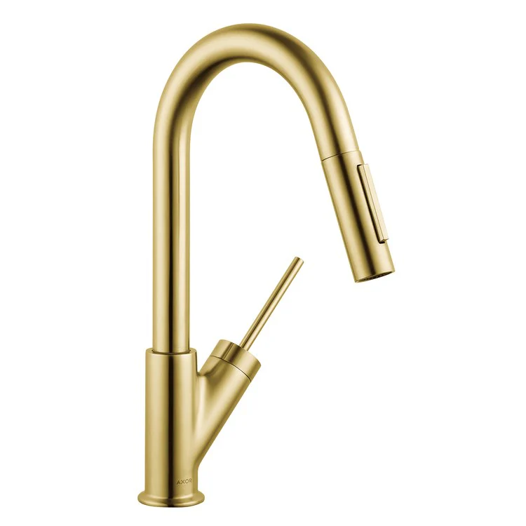 Prep Faucet Starck 1 Joystick ADA Polished Nickel 2 Function Pull Down 150 DEG Swivel 1 Hole - Frankwebs