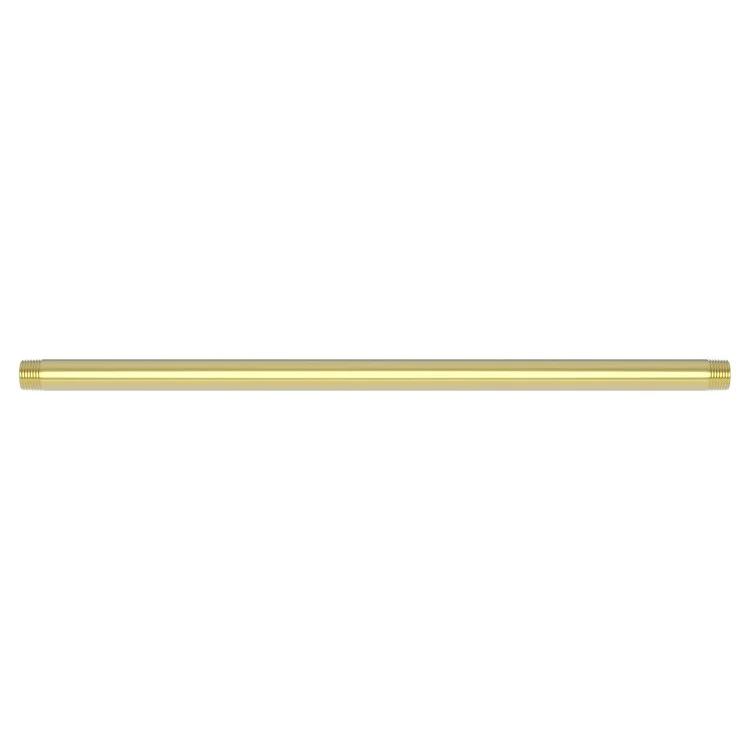 Shower Arm Flat Black 18 Inch 1/2