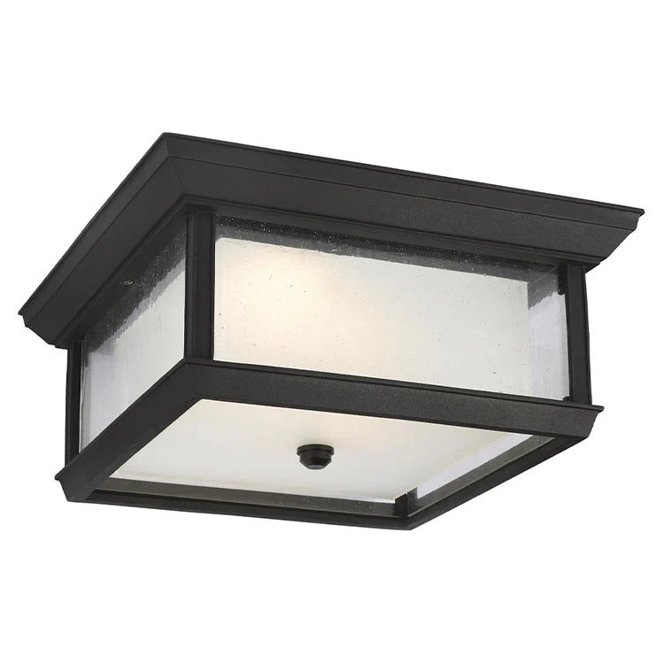 McHenry Two-Light LED Outdoor Flush Mount Ceiling Fixture - Frankwebs