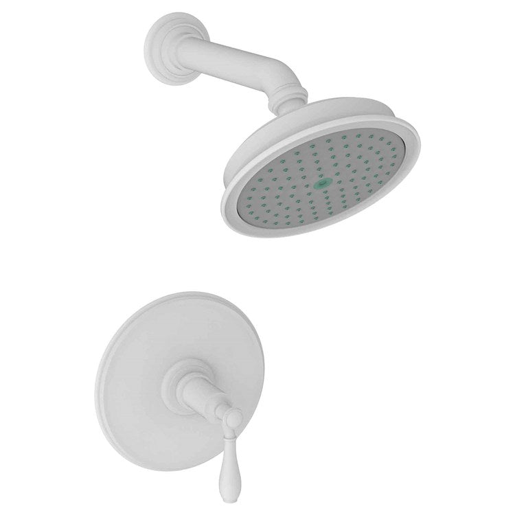 Ithaca Pressure Balance Shower Trim with Lever Handle - Polished Brass Uncoated - Frankwebs