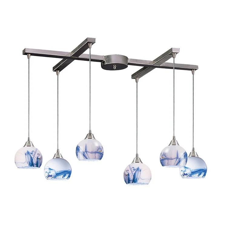 Mela Six-Light Pendant - Frankwebs