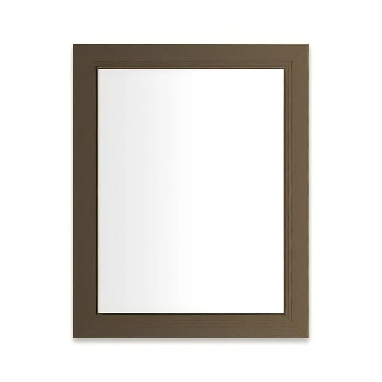 Medicine Cabinet Main Line 24 x 30 Inch 1 Doors Framed Mirror Vintage Brass Flat Top Merion Frame Slow Close Hinges 4 Inch - Frankwebs