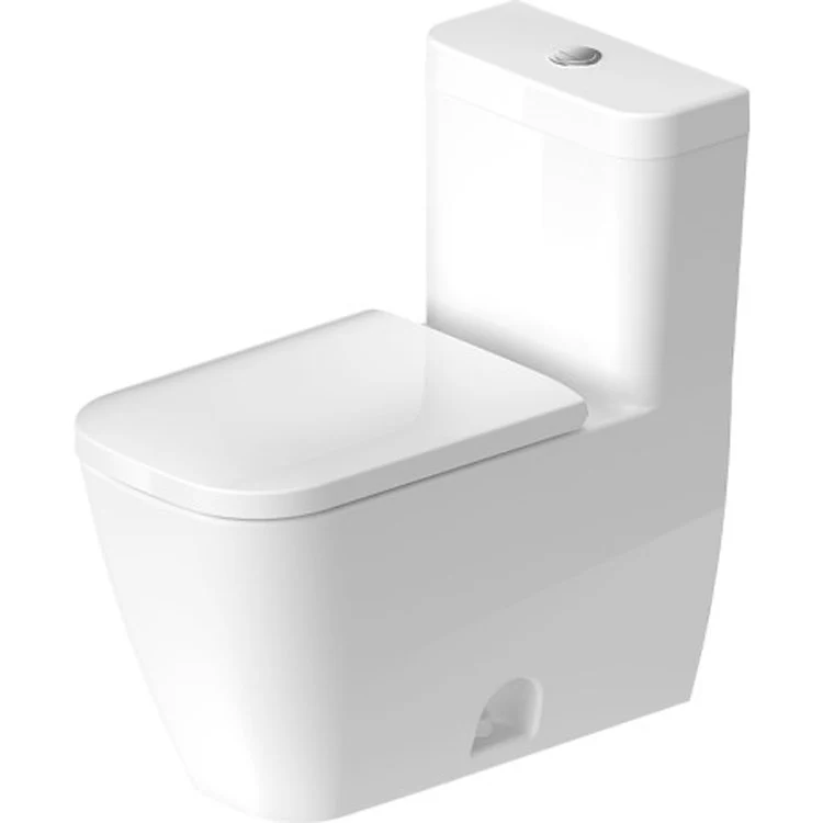 Toilet Happy D.2 1 Pieces with Seat White Elongated 29-3/8 Inch 1.32 Gallons per Flush Ceramic - Frankwebs