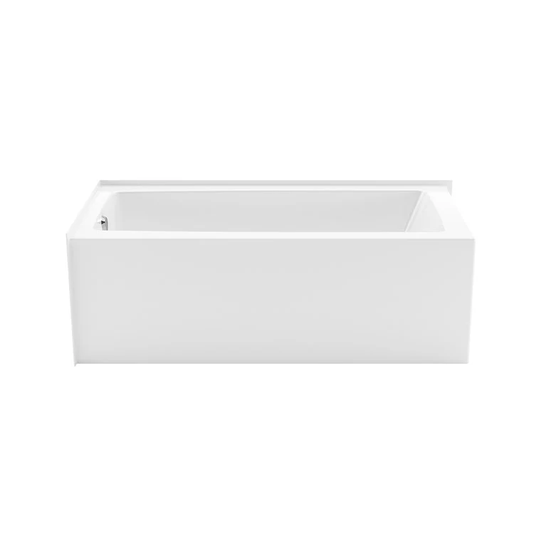 Tub Mackenzie 60 x 30 Inch Corner Left Hand White AcrylX - Frankwebs
